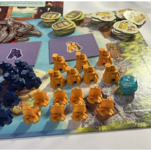 Klaus Teuber's Catan Junior 2nd Edition Board Game Family Kids Settlers Complete - Picture 15 of 16